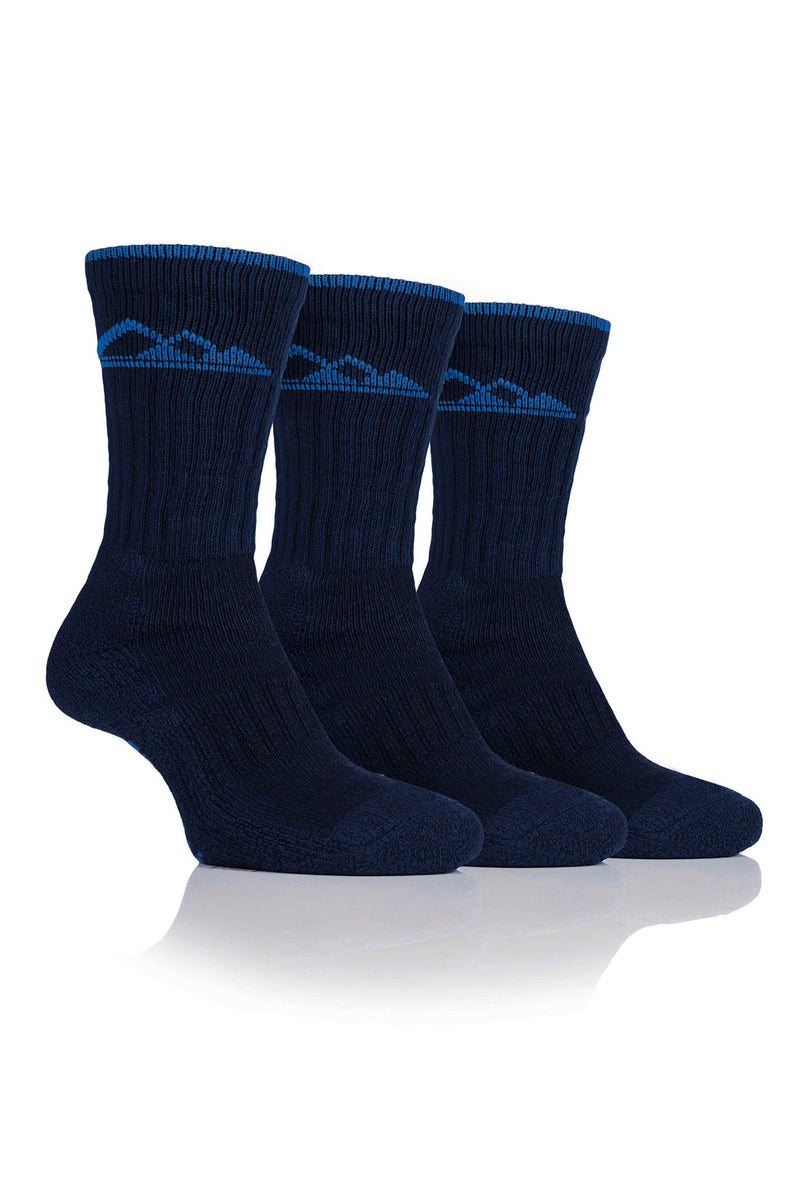 Storm Valley SVMS030 Men's Luxury Boot Sock Navy/Blue