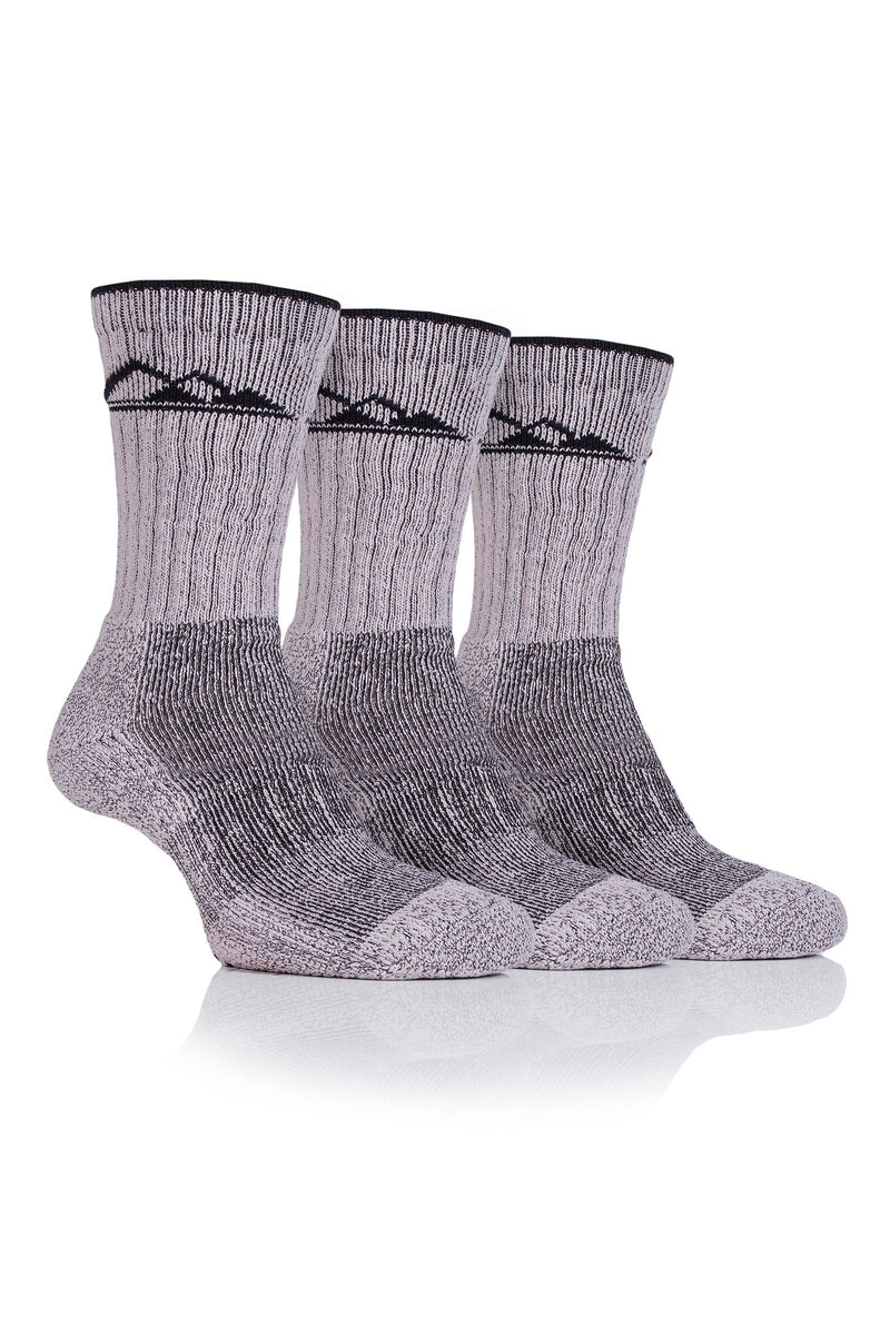 Storm Valley SVMS030 Men's Luxury Boot Sock Stone/Charcoal