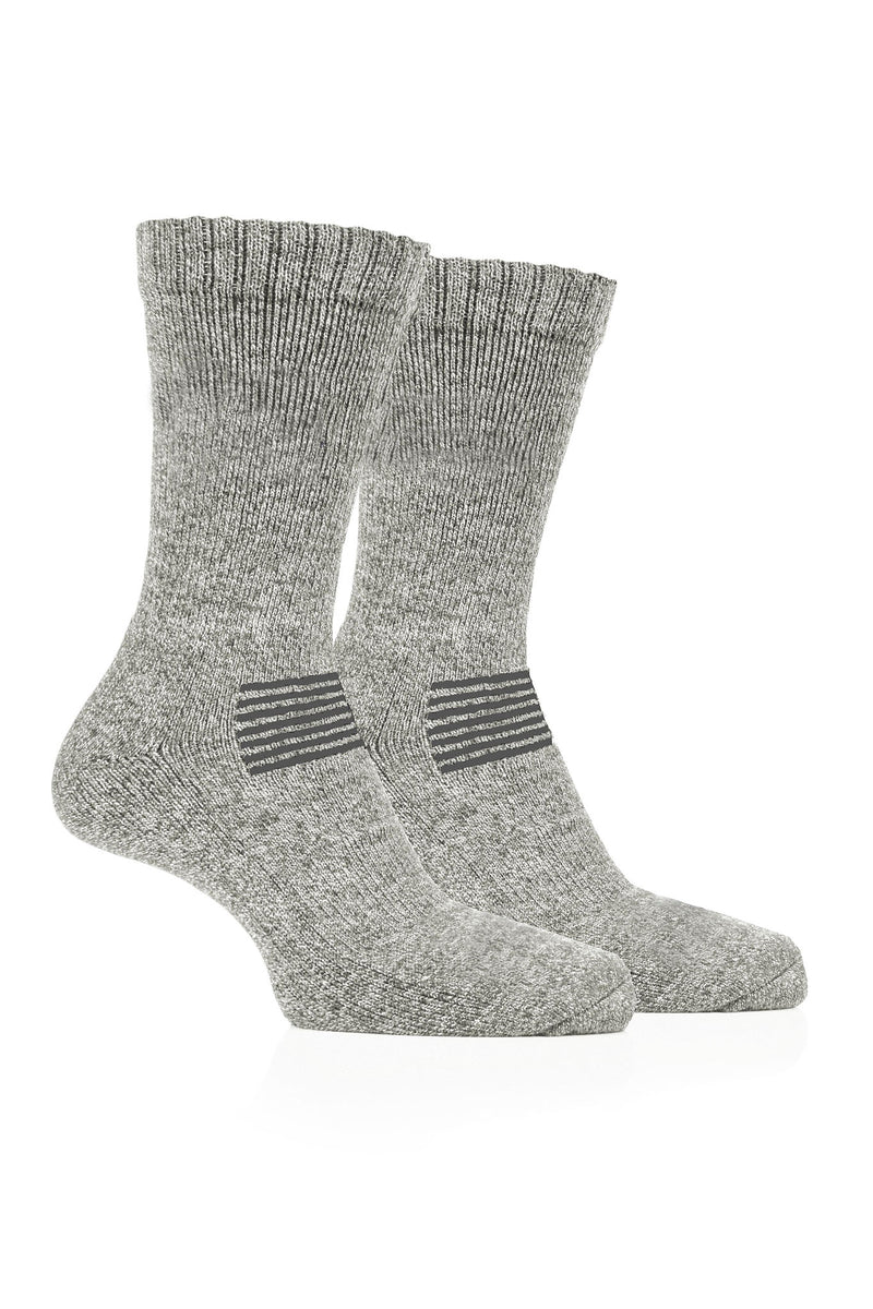 Storm Valley SVWMS008 Men's Wool Blend Boot Sock Stone