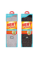 Women's WARMER Mid Weight Twist Crew Socks 2 pair pack