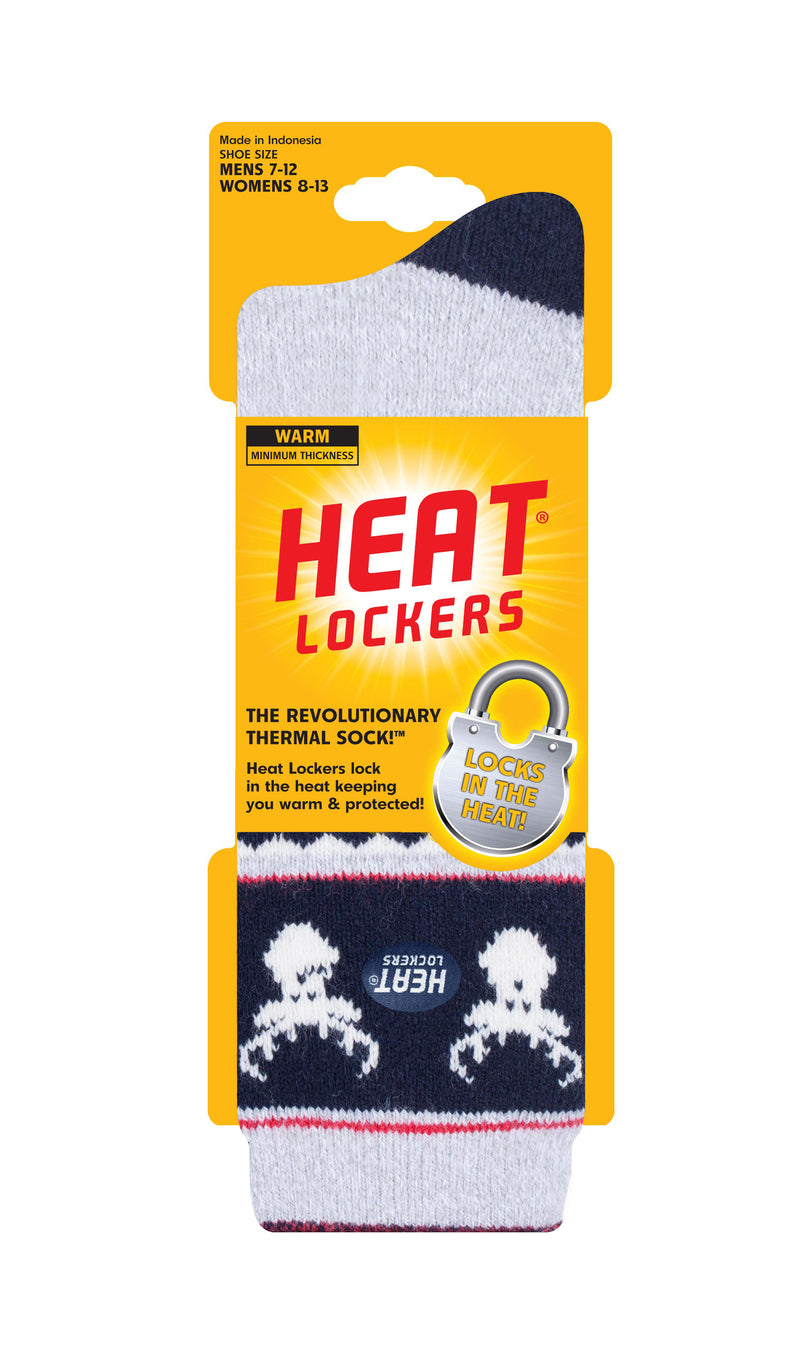 Men's WARM Festive Stag Crew Sock