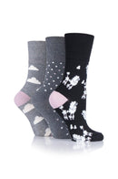 Women's Posh Poodle Novelty Crew Sock