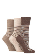 Women's Varied Stripes Crew Sock