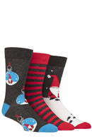 Men's Gnome Snow Globe Crew Sock