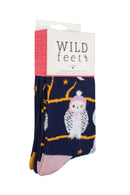 Women's Snowy Owl Crew Sock - 3 Pair Pack