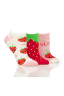Women's Berry (I Like You Berry Much) Trainer Liner Sock