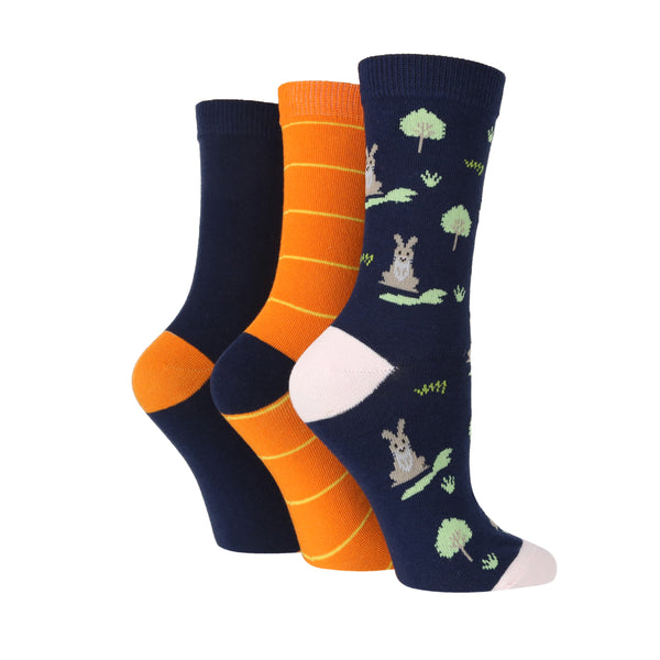 Women's Hopping Bunny Crew Sock