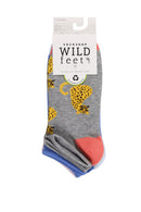Women's Cheetah Low Cut Socks - 3 Pair Pack