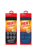 Men's Warmest Heavy Weight Solid Crew Slipper Socks 2 pair pack