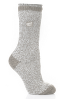 Women's WARMEST Heavy Weight Twist Crew Sock