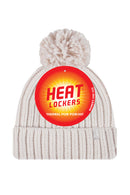 Women's 2x2 Rib Roll Up Hat with Pom