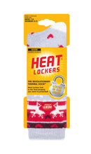 Women's WARM Light Weight Festive Reindeer Crew Sock