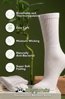 Women's Viscose from Bamboo Sports Crew Socks Crew Socks
