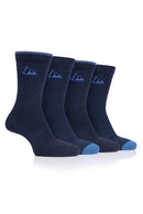 Storm Valley Men's Performance Boot Sock Navy