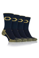Storm Valley Worxx Men's Midweight Cushion Technical Work Sock Navy