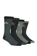 Men's Recycled Cotton Boot Sock - 4 Pair Pack