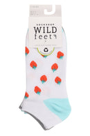 Women's Strawberries Low Cut Socks