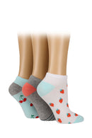 Women's Strawberries Low Cut Socks