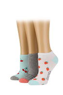 Women's Strawberries Low Cut Socks