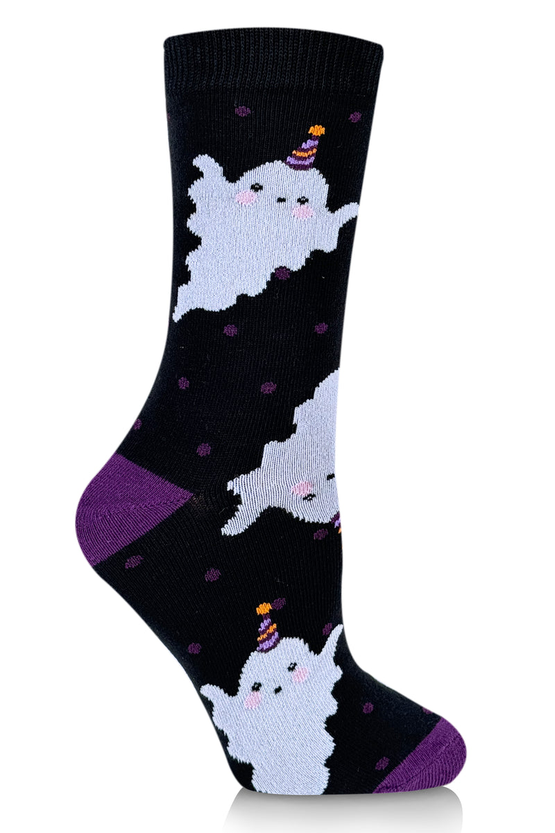 Women's Party Ghost Crew Sock - 3 Pair Pack