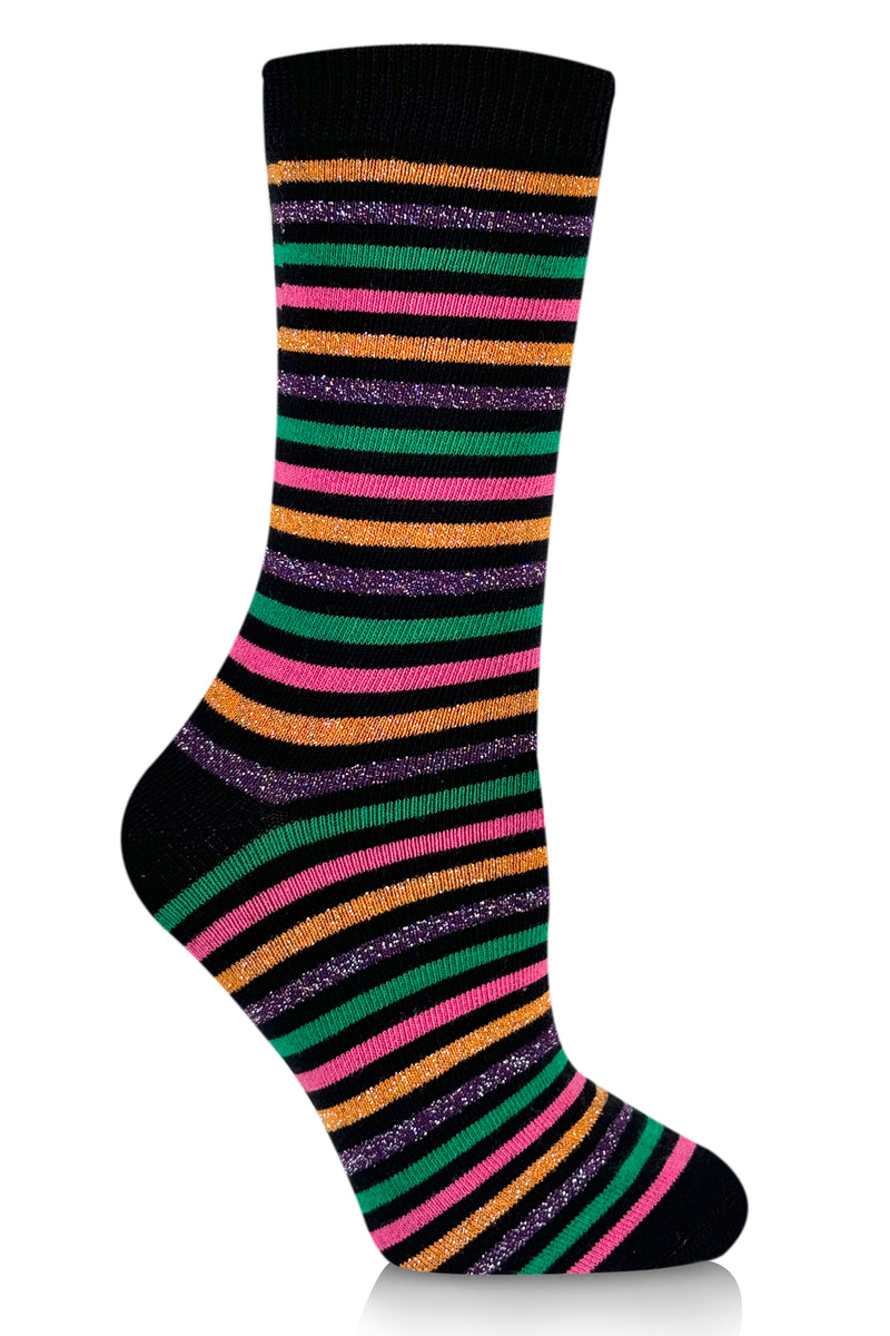 Women's Jack-O-Lantern Crew Sock - 3 Pair Pack