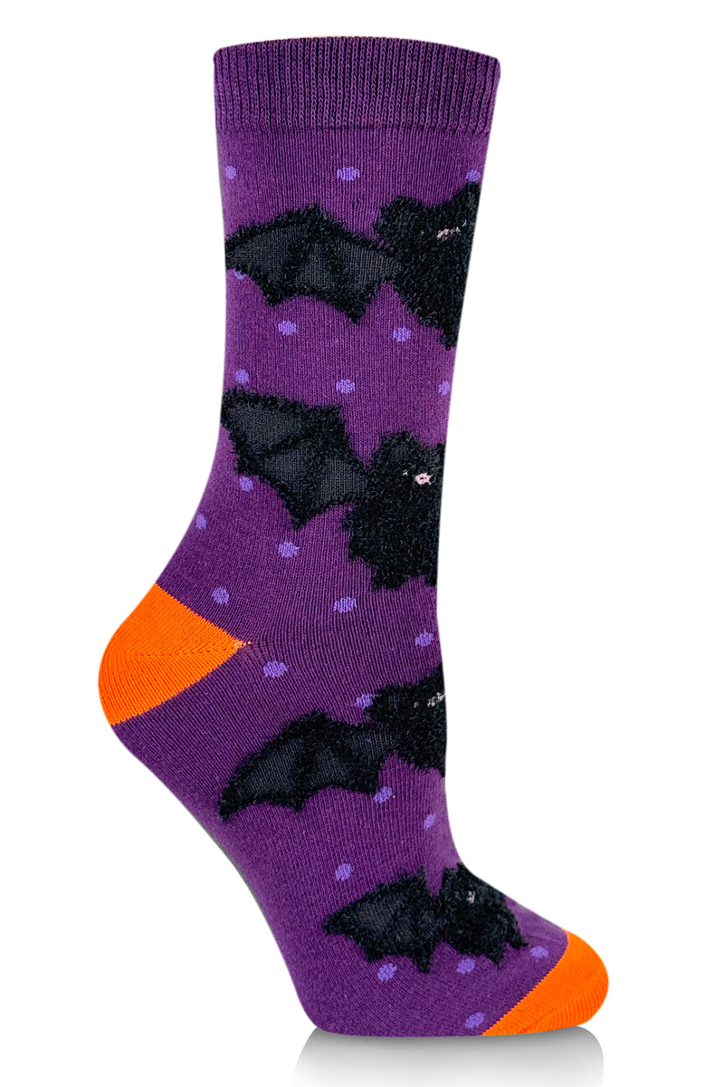 Women's Scaredy Cat Crew Socks - 3 Pair Pack