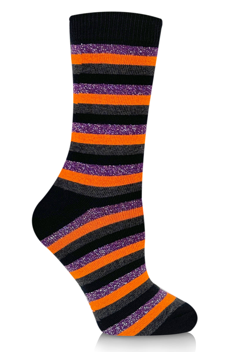 Women's Scaredy Cat Crew Socks - 3 Pair Pack