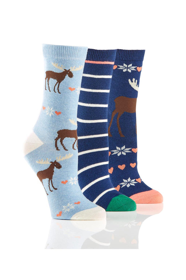 Ladies Moose Socks