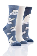 Ladies Polar Bear Socks