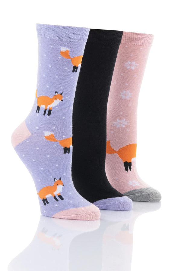 Ladies Fox Socks