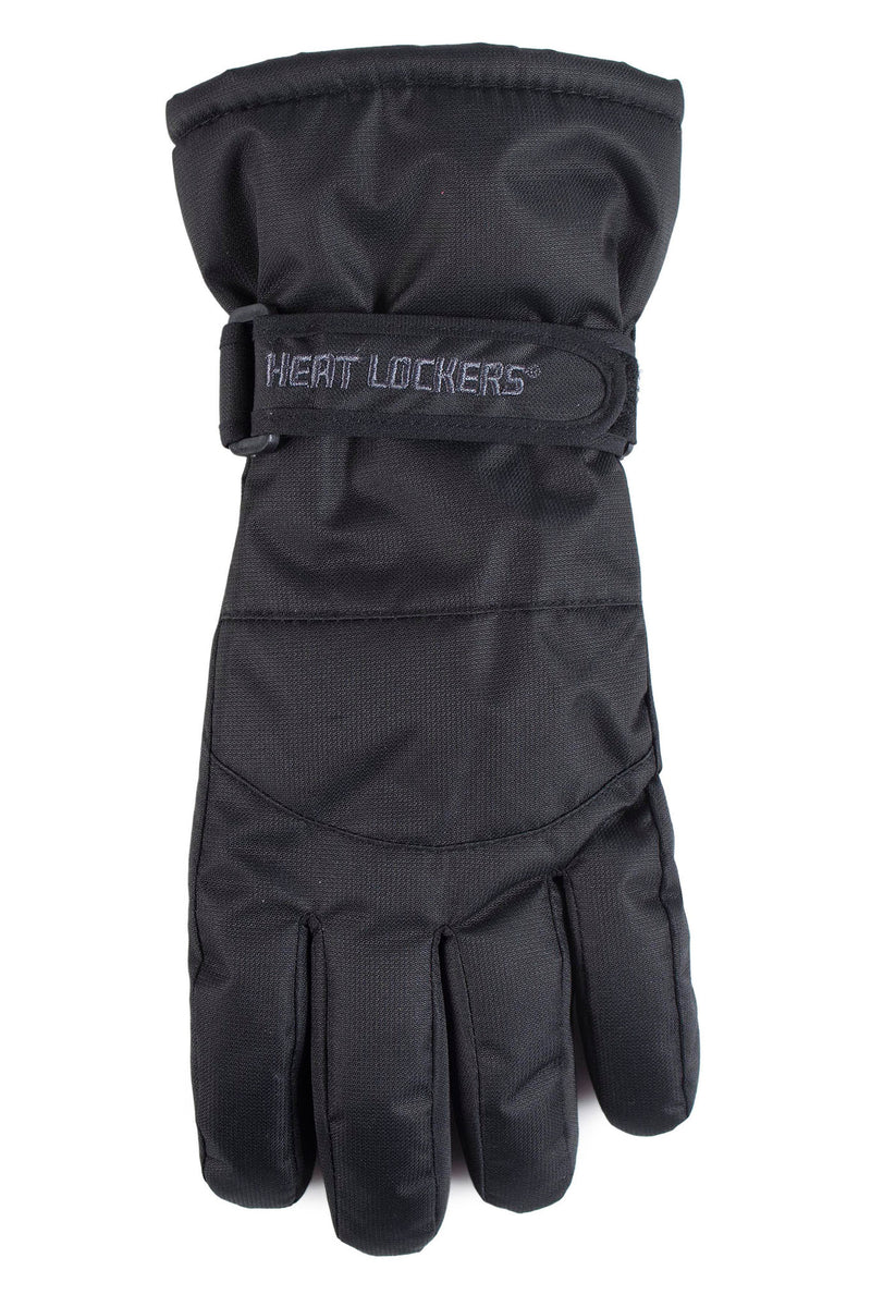 Heat Lockers Men's Performance Thermal Glove Black - Back
