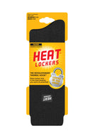 Heat Lockers Women's Warm Solid Thermal Crew Sock Black - Packaging