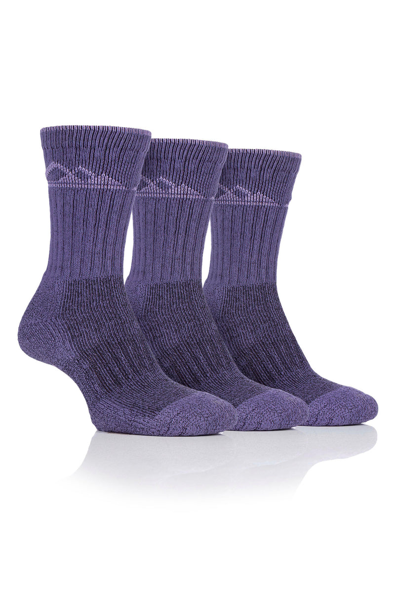 Storm Valley SVLS030 Women's Luxury Boot Sock Purple/Violet