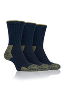 Storm Valley SVWMS001 Men's Heavyweight Cushion Boot Sock Navy