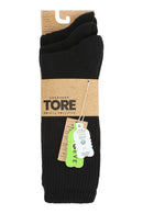 TORE V5000 Men's Recycled Sports Crew Sock Black - Packaging