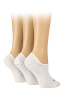 TORE W8000 Women's Recycled High Cut Ped Sock White